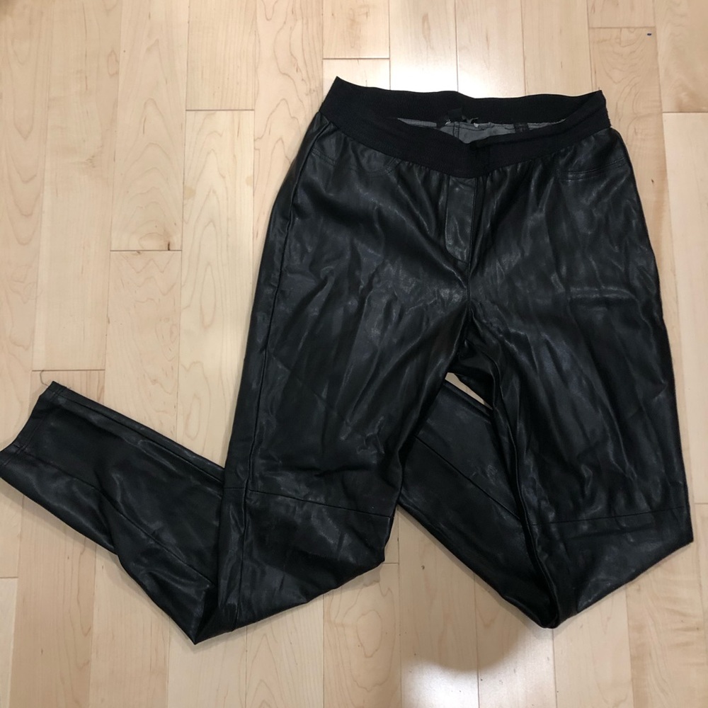 Ann Taylor Faux Leather Pants